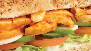 African Peri Peri Corn Sandwich