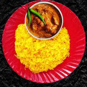 Butter Chicken With Basanti Polau Combo