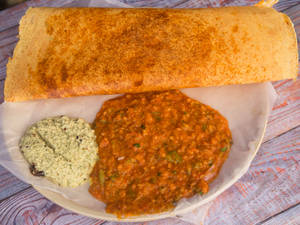 Pav Bhaj Dosa (1 Pc)