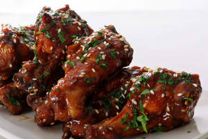 Spicy Glazed Chicken Wings