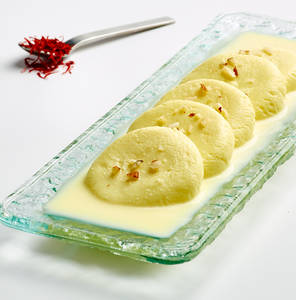 Kesar Rasmalai ( 4 Pcs )