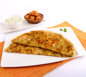 Paneer Bhurji Paratha 