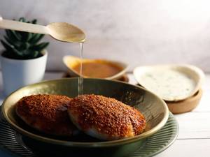 Ghee Kharam Idly [2 Pcs]