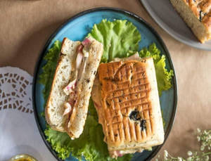 Focaccia Chicken Tikka Sandwich