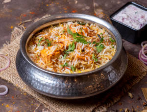 Paneer Tikka Biryani