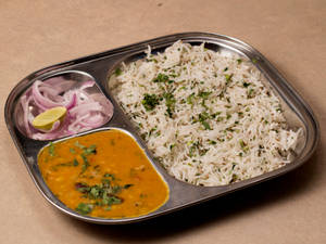 Dal Fry with Jeera Rice