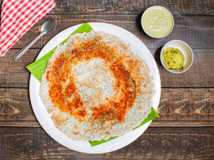 Butter masala dosa
