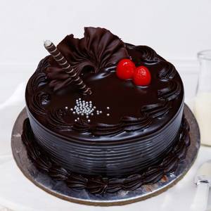 Dark Chocolate Eggless Cake