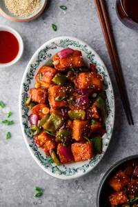 Chilli Paneer [8 Pcs]