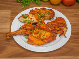 Red Tandoori Chicken[ with Cold Drink Half]