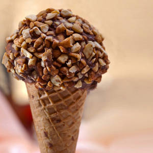 Belgian Choco Nutty Cone