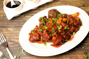 Chilli Chicken Dry (8 Pcs)