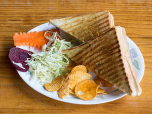 Grilled Vegetable Sandwich