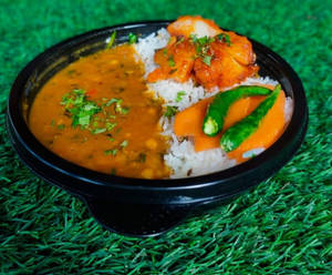 Jeera Rice With Dhabe Ki Dal