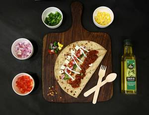 Whole Wheat Paneer Mexican Salsa Wrap   