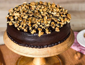 Chocolate Walnut Luxury Cake