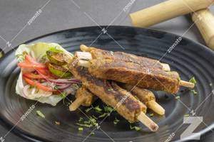 Seekh Kebab On Sugarcane Stick