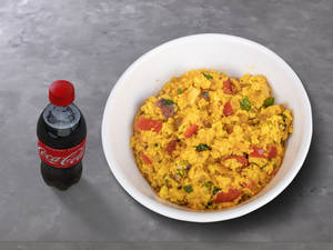 Paneer Bhurji + Cold Drink