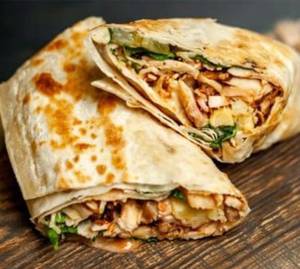 Chicken Shawarma Paratha