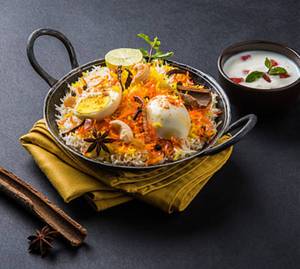 Egg Dum Biryani