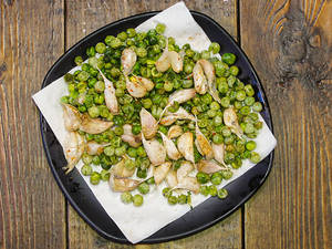 Green Peas Garlic Fry
