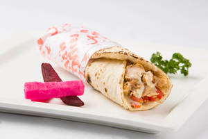 Chicken Shawarma Wrap (Doner Kebab)