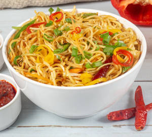 Veg Singapore Noodles