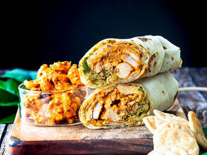 Chicken Achari Roll