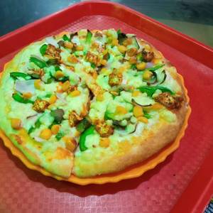 7" Veggie Deluxe Delight Pizza