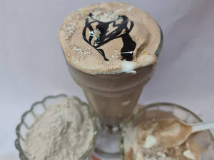 Ragi Chocolate Milkshake