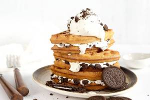 Oreo thunder with ice cream