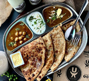 Babycorn Cheese Paratha