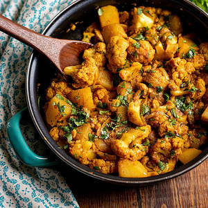 Adraki Aloo Gobhi