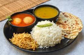 Egg Meal Thali