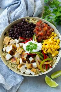 Mexican Burrito Bowl (Paneer)