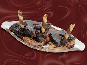 Chocolate Avalanche Sundae (Eggless)