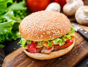 Aloo Tikki Burger (Single)