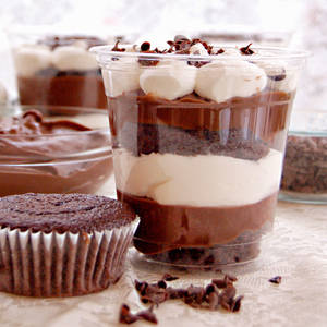 CHOCOLATE PUDDING PARFAIT