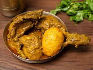 Chicken Dak Bunglow(boiled Egg) (3 Pcs)