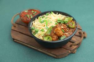 Paneer Chilly (5pcs) + Veg Hakka Noodles Combo