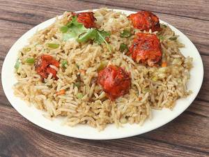 Veg Manchurian Fried Rice