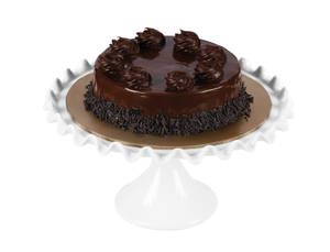 Eggless Chocolate Truffle Cream Cake (800 gms) (357.7 Kcal)