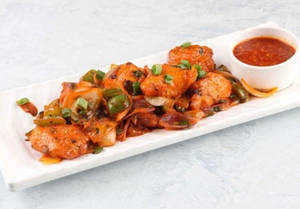 Chilly Chicken Dry [8 Piece]