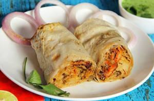 Stuff Paneer Chaap Roll