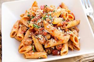 Whole Wheat Red Sauce Penne Pasta