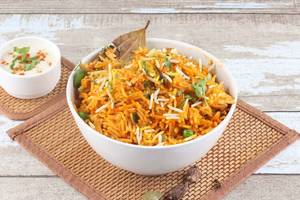 Veg Biryani (With Raita)