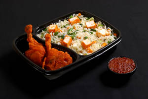 Paneer Fried Rice + Chicken Lollipop 2 Pcs