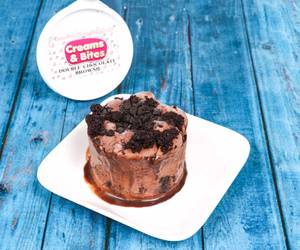 Creams & Bites Double Chocolate Brownie Sundae Ice Cream Tub (300 Ml)