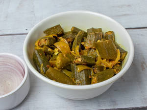 Bhindi Portion