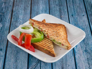 Vegetable Cheese Grilled Sandwich